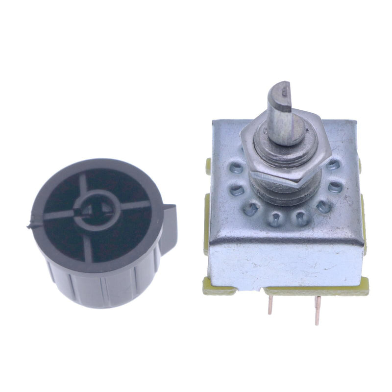 DURAFORCE Rotary A/C3 Speed Blower Switch Universal Type w/ 'Fan' Knob 35702 SW1000C