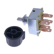DURAFORCE Rotary A/C3 Speed Blower Switch Universal Type w/ 'Fan' Knob 35702 SW1000C