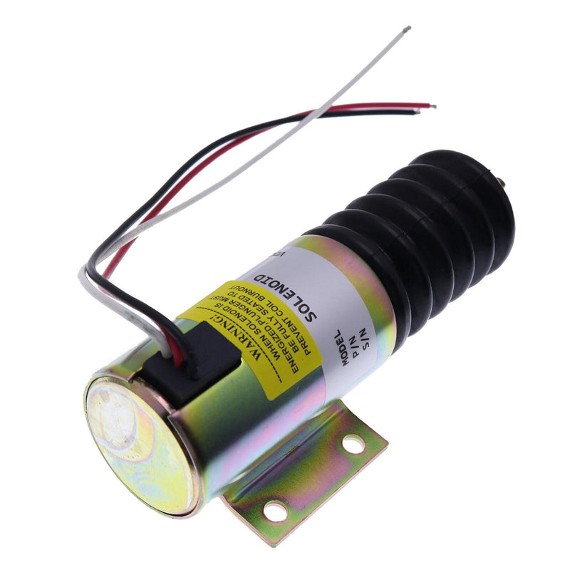 DURAFORCE Shutdown Solenoid Valve 119-7017 1204187 for Caterpillar CB-434C CB-534C CS-663E