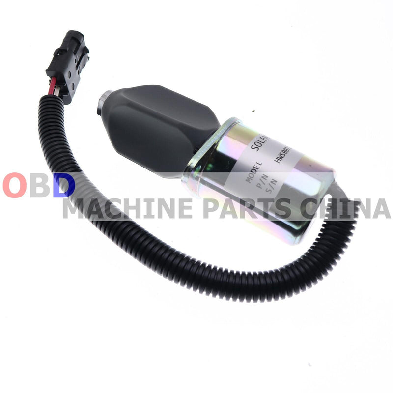DURAFORCE Shutoff Solenoid Value 3919422 For Yanmar Cummins Synchro Start Part Bobcat