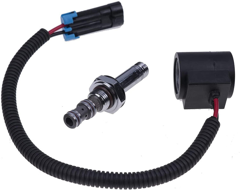 DURAFORCE Solenoid Coil w/Spool Valve Set 6667687 6309311 6671025 for Bobcat Loaders 12V