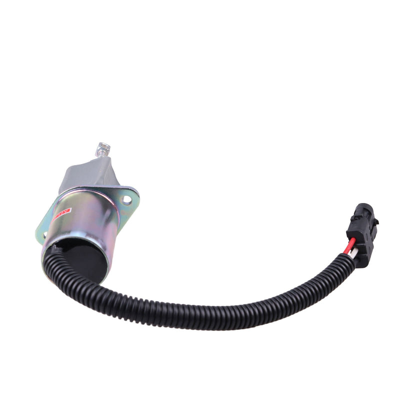 DURAFORCE Stop Solenoid 1751ES-12A6UC3B1S5 For Loader SL4625 4625SX 4625DX W/ Kubota V2203
