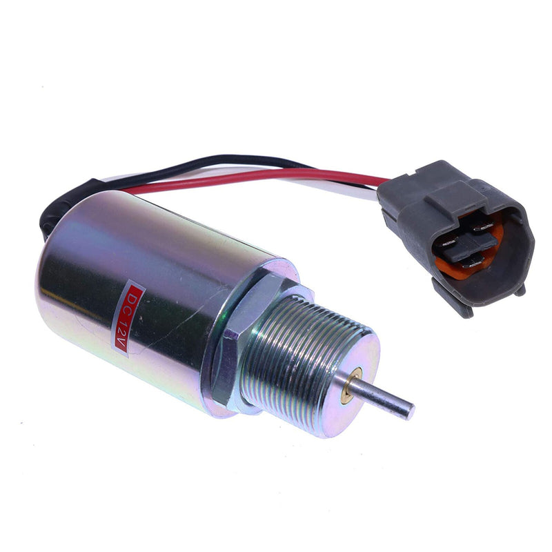 DURAFORCE Stop Solenoid 30A87-10044 PJ7415748 12V DC for Mitsubishi Volvo EC13 EC15 EC15B