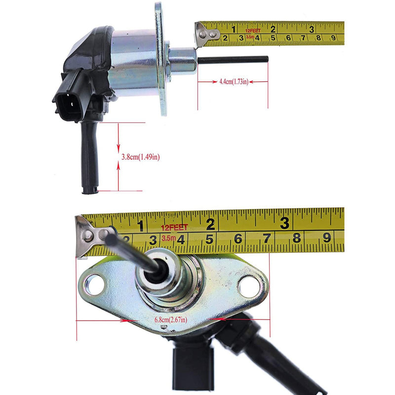 DURAFORCE Stop Solenoid 6684826 For Bobcat S150 S160 S175 S185 T190