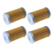 DURAFORCE T111383 Fuel Filter Pack of 4 Fits John Deere Mower 870 955 970 990 1070 4500