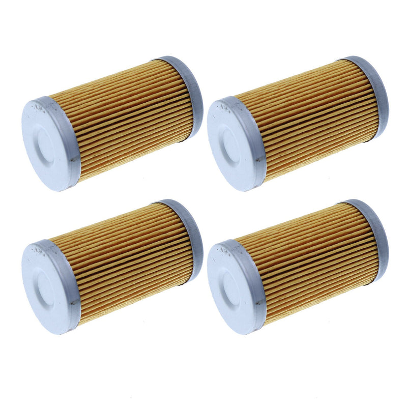 DURAFORCE T111383 Fuel Filter Pack of 4 Fits John Deere Mower 870 955 970 990 1070 4500