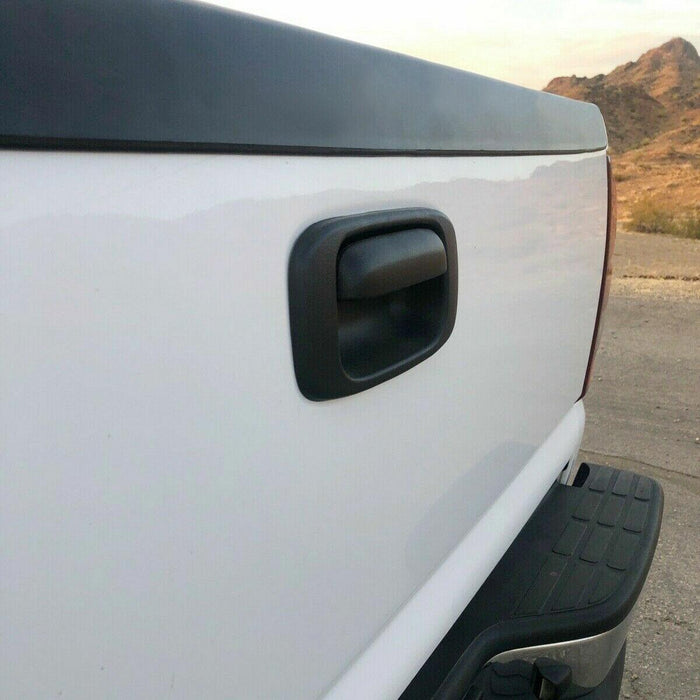 DURAFORCE Rear Back Latch Tail Gate Tailgate Handle Bezel For Chevy Silverado GMC Sierra