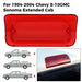 DURAFORCE Red Lens Extended Cab 3rd Brake Light Cover For 1994-04 Chevy S-10 GMC Sonoma