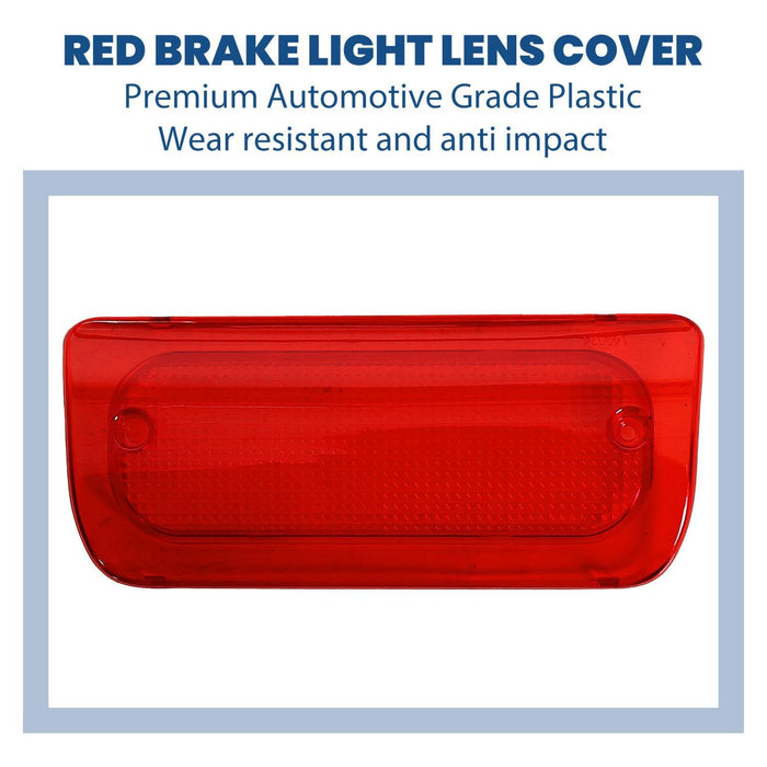 DURAFORCE Red Lens Extended Cab 3rd Brake Light Cover For 1994-04 Chevy S-10 GMC Sonoma