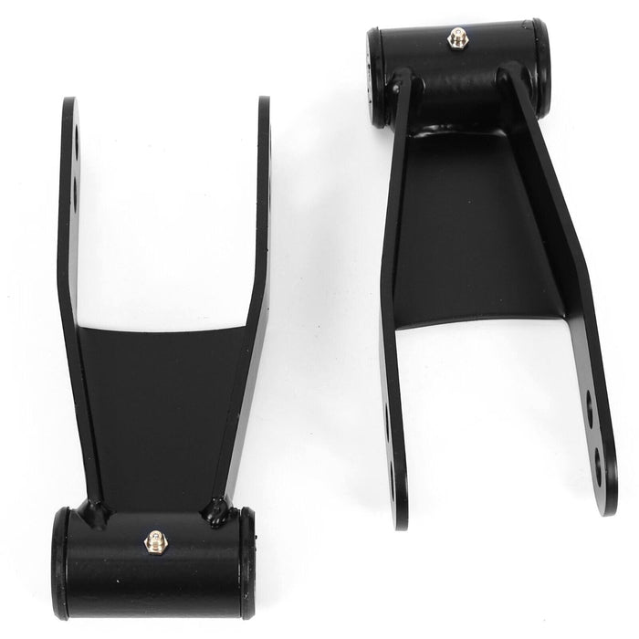 DURAFORCE For Chevy Silverado GMC Sierra 1500 1988-2018 2" Rear Drop Shackles Lowering Kit