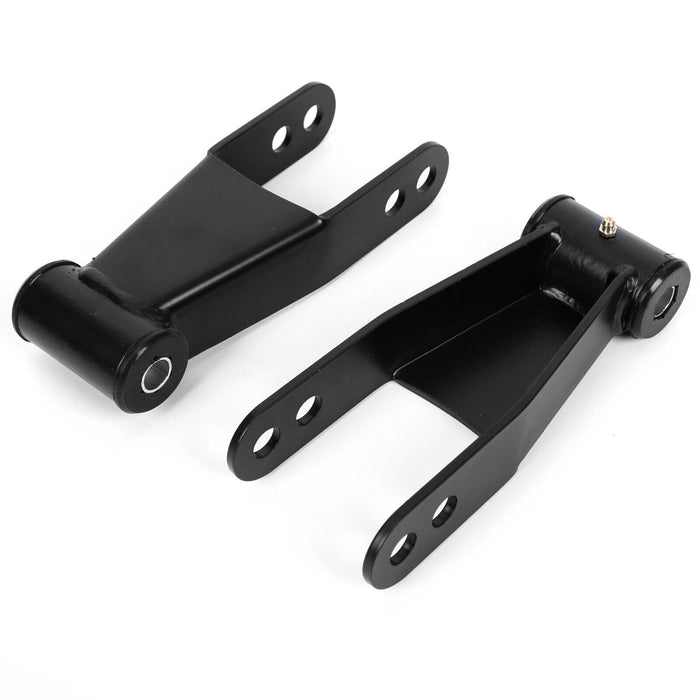 DURAFORCE For Chevy Silverado GMC Sierra 1500 1988-2018 2" Rear Drop Shackles Lowering Kit
