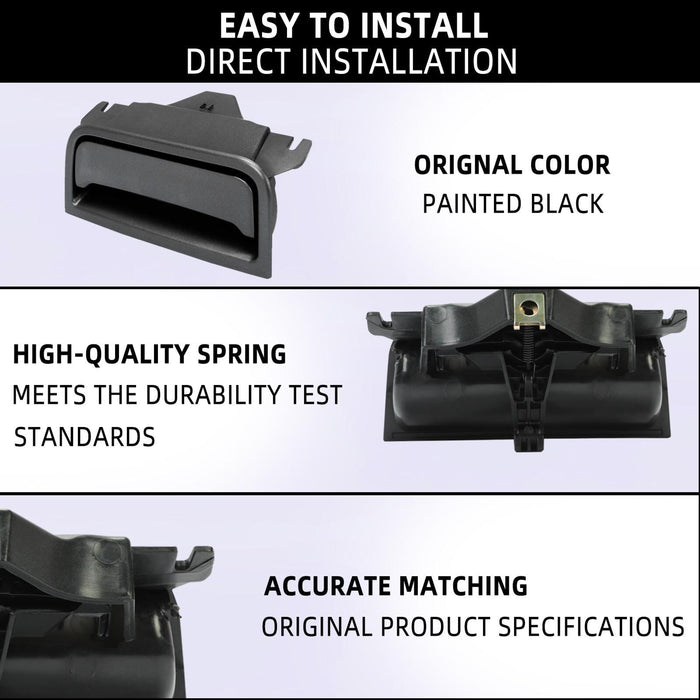 DURAFORCE Center Console Armrest Latch Handle Plate for Chevrolet GMC 2014-2020 22792217