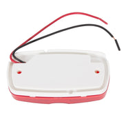 DURAFORCE 14x Trailer Marker Light 4x2 Rectangle Led Lights 10 Diodes Double Bullseye Led
