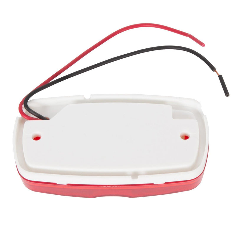 DURAFORCE 14x Trailer Marker Light 4x2 Rectangle Led Lights 10 Diodes Double Bullseye Led
