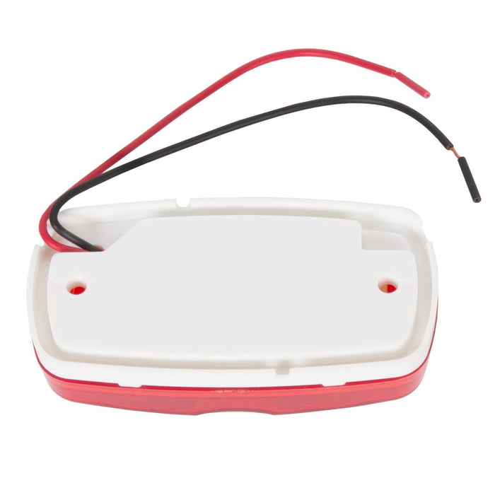 DURAFORCE 14x Trailer Marker Light 4x2 Rectangle Led Lights 10 Diodes Double Bullseye Led