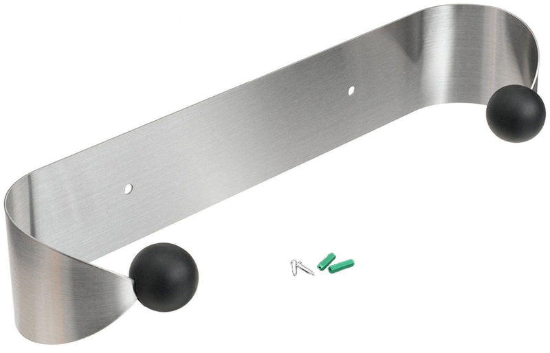 DURAFORCE Paper Towel Holder Under Cabinet Wall Mount Steel Rack Kitchen