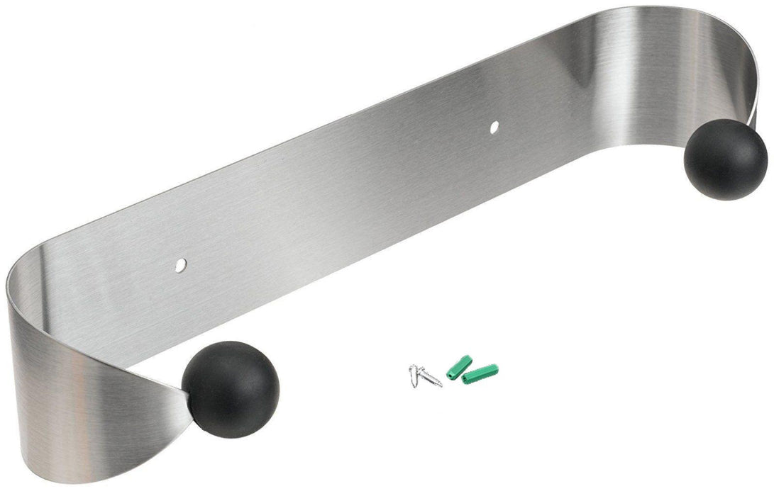 DURAFORCE Paper Towel Holder Under Cabinet Wall Mount Steel Rack Kitchen