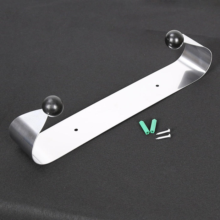 DURAFORCE Paper Towel Holder Under Cabinet Wall Mount Steel Rack Kitchen