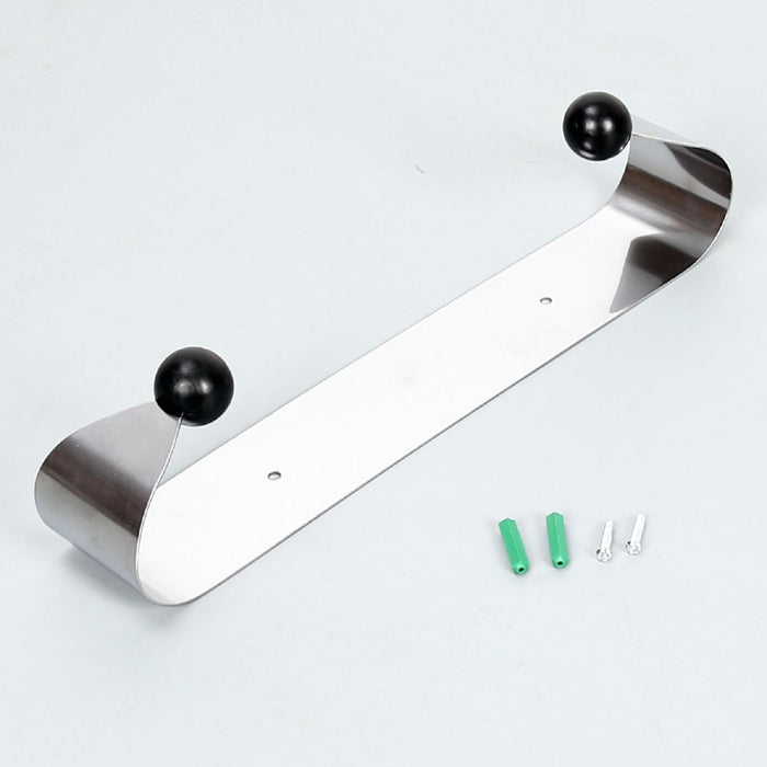 DURAFORCE Paper Towel Holder Under Cabinet Wall Mount Steel Rack Kitchen