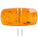 DURAFORCE 4X Amber Trailer Side Marker LED Light Double Bullseye 10 Diodes Clearance Lamp