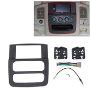 DURAFORCE Double Din Radio Stereo Dash Kit Antenna Adapter For 02-05 2003 Dodge Ram Black
