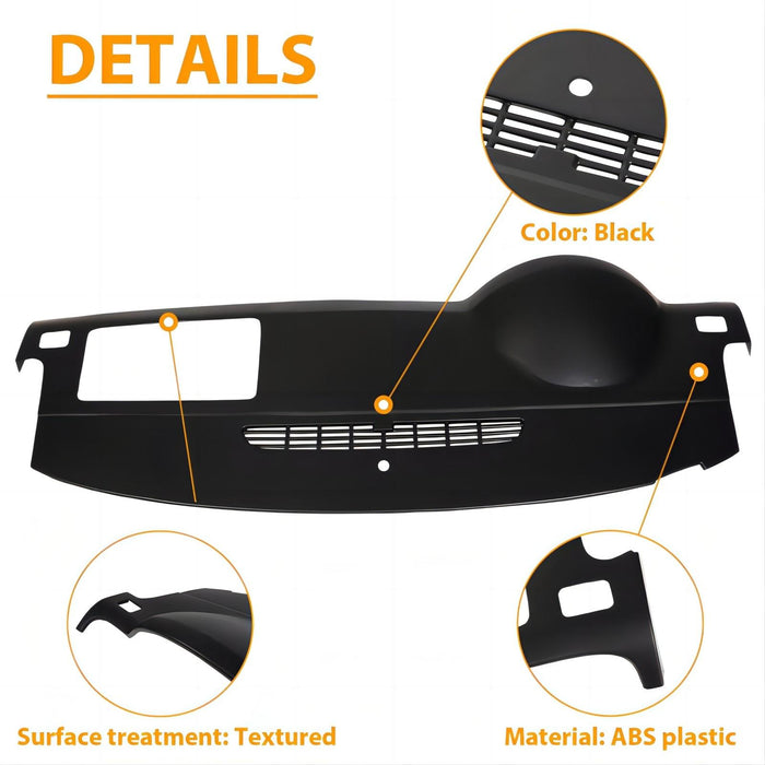 DURAFORCE Dash Cover Dashboard Cap For CHEVROLET SILVERADO 1500 Tahoe Avalanche 2007-14