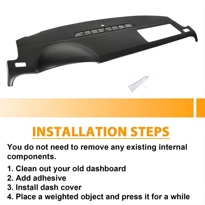 DURAFORCE Dash Cover Dashboard Cap For CHEVROLET SILVERADO 1500 Tahoe Avalanche 2007-14