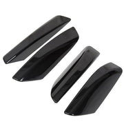 DURAFORCE 4x Black Roof Rails Rack End Cover Shell Cap For Toyota 4Runner N210 2003-2009