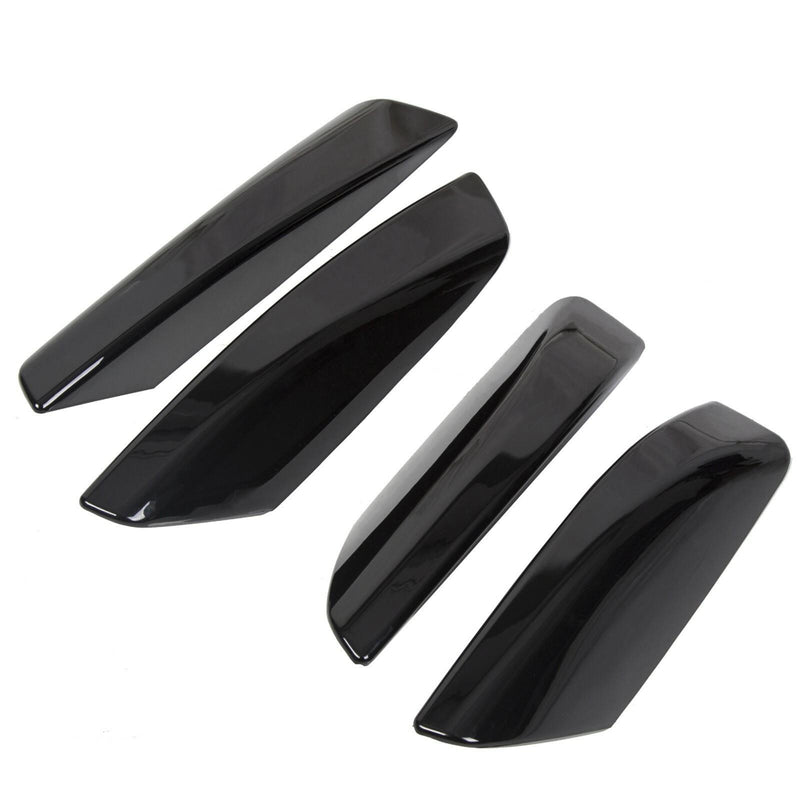 DURAFORCE 4x Black Roof Rails Rack End Cover Shell Cap For Toyota 4Runner N210 2003-2009