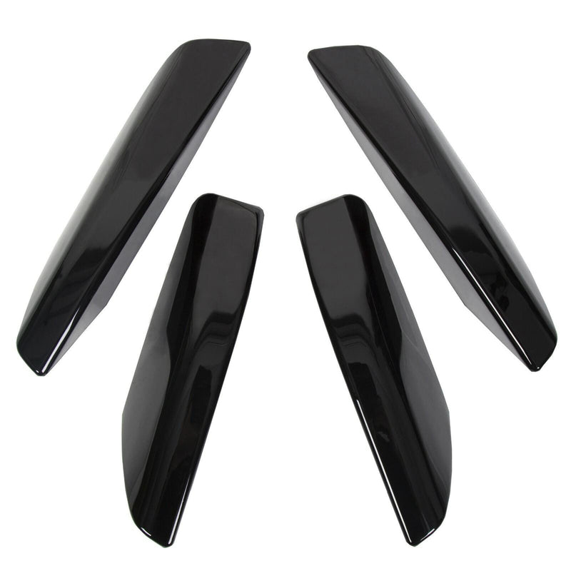 DURAFORCE 4x Black Roof Rails Rack End Cover Shell Cap For Toyota 4Runner N210 2003-2009