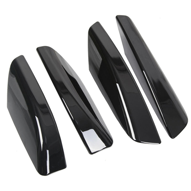 DURAFORCE 4x Black Roof Rails Rack End Cover Shell Cap For Toyota 4Runner N210 2003-2009
