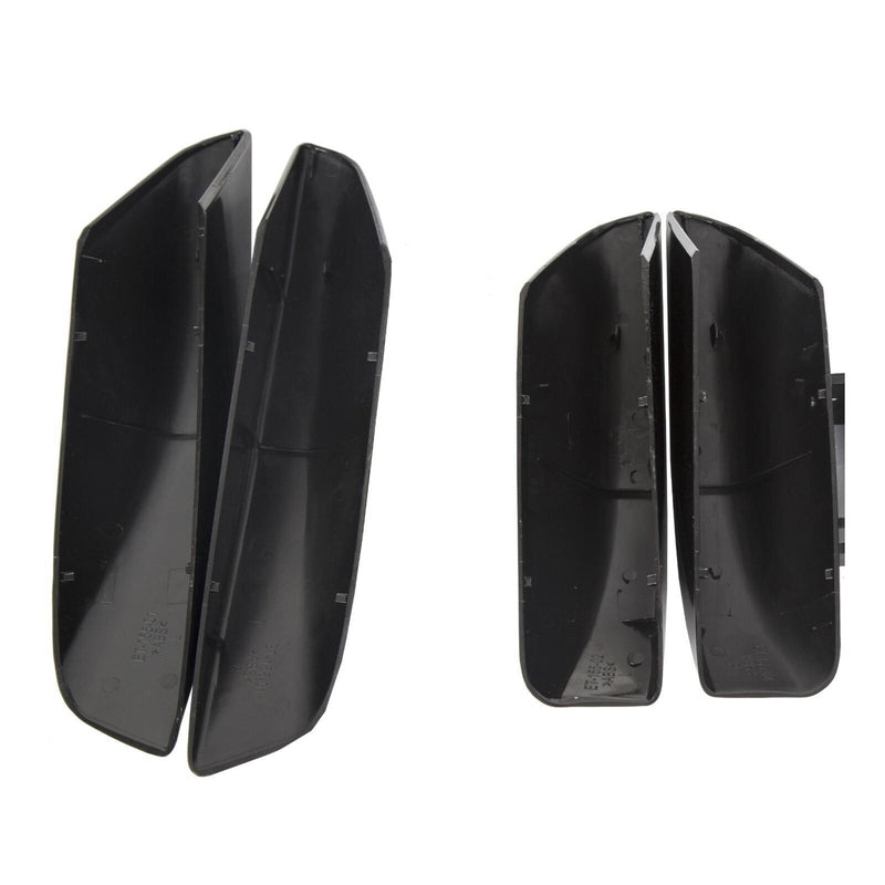 DURAFORCE 4x Black Roof Rails Rack End Cover Shell Cap For Toyota 4Runner N210 2003-2009