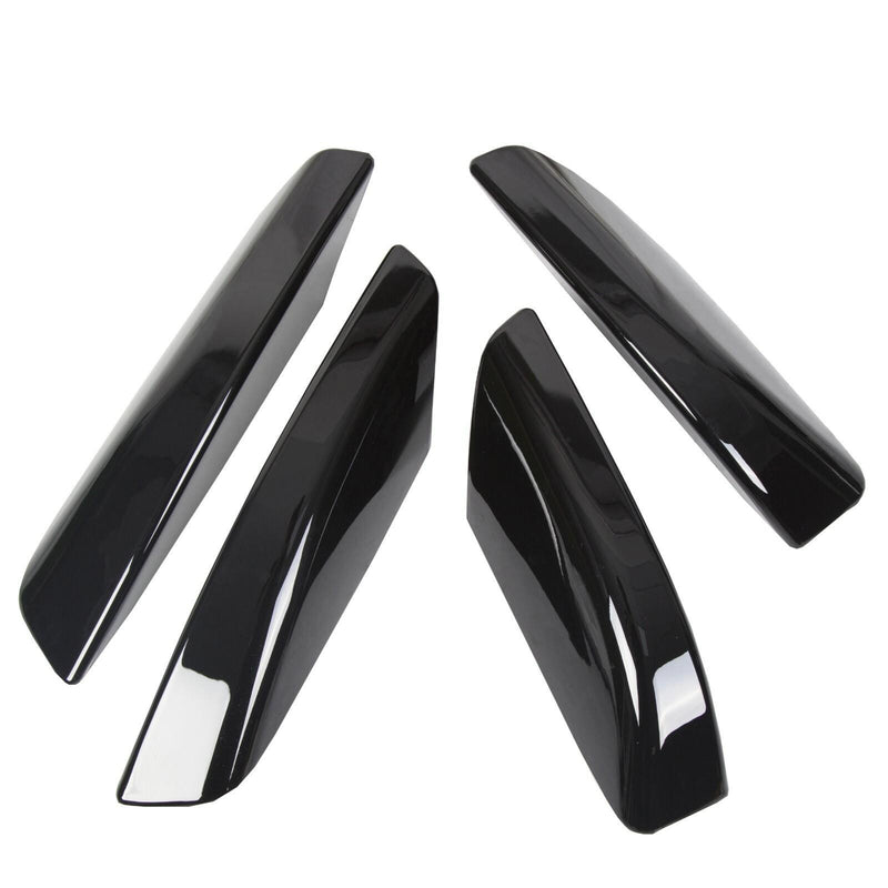 DURAFORCE 4x Black Roof Rails Rack End Cover Shell Cap For Toyota 4Runner N210 2003-2009