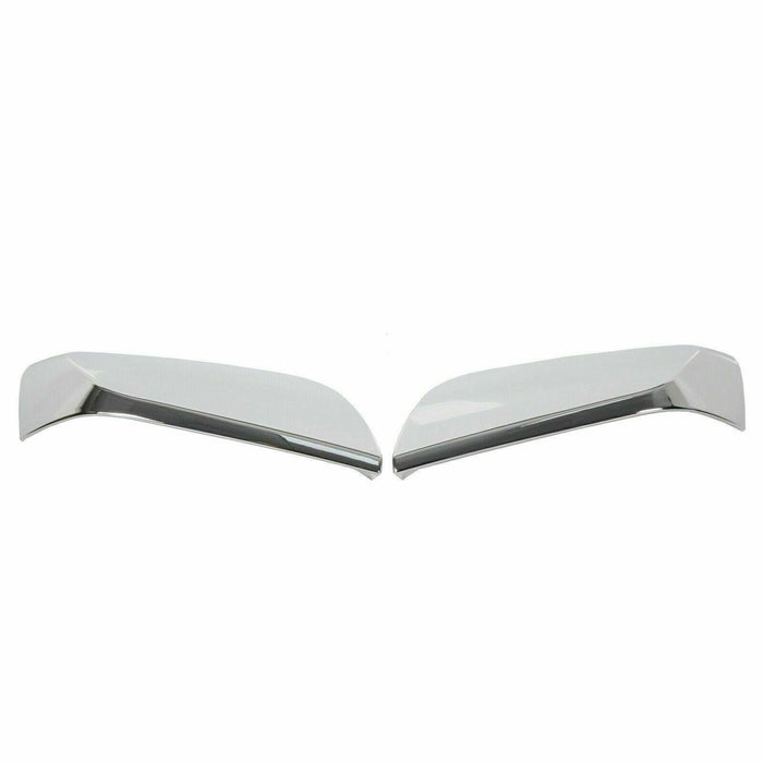 DURAFORCE For 2014-2020 Chevy Impala Chrome Triple Mirror Covers Clip On Replacement Trims