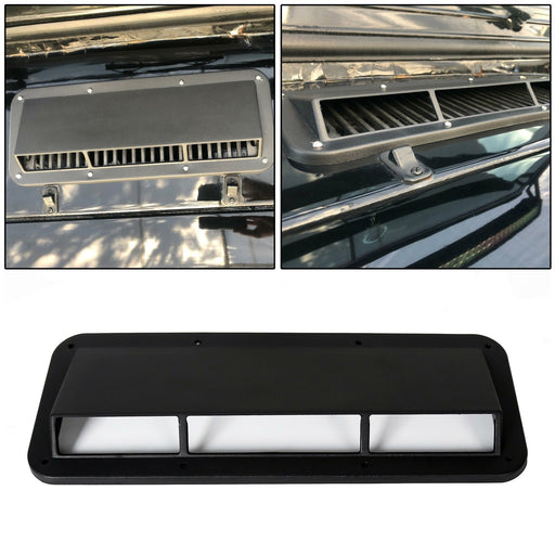DURAFORCE For 78-95 Jeep CJ YJ Base Ram Air Vent Hood Scoop Air Induction 13307.01