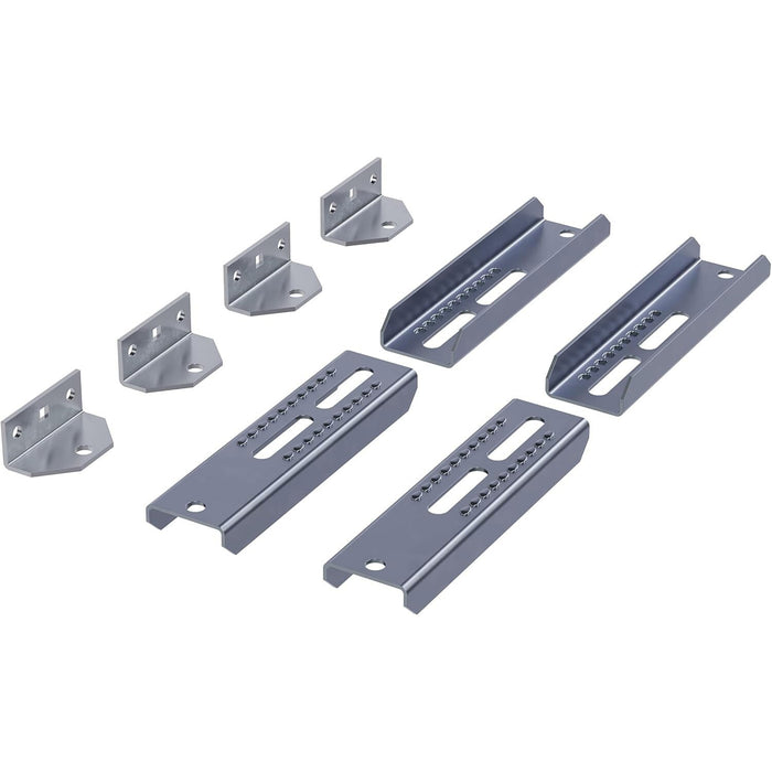 DURAFORCE 4PC 10" Galvanized Swivel and Top Bunk Bolster Bracket For Boat Trailer