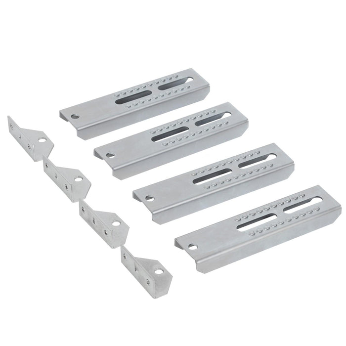 DURAFORCE 4PC 10" Galvanized Swivel and Top Bunk Bolster Bracket For Boat Trailer