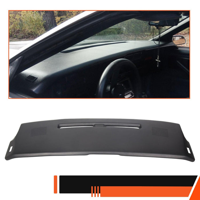 DURAFORCE Fit For Chevrolet Camaro 1984-1992 84-92 Dash Pad Overlay Cover Textured Black