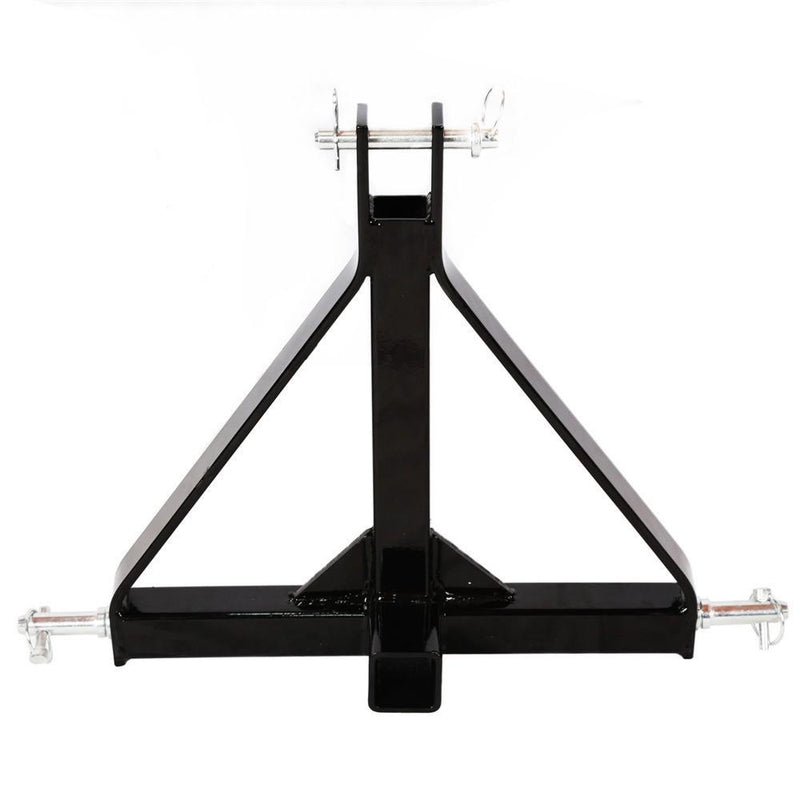 DURAFORCE 3 Point Trailer Hitch Tow Drawbar 2" Adapter Attachment For Category 1 Tractor