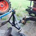 DURAFORCE 3 Point Trailer Hitch Tow Drawbar 2" Adapter Attachment For Category 1 Tractor