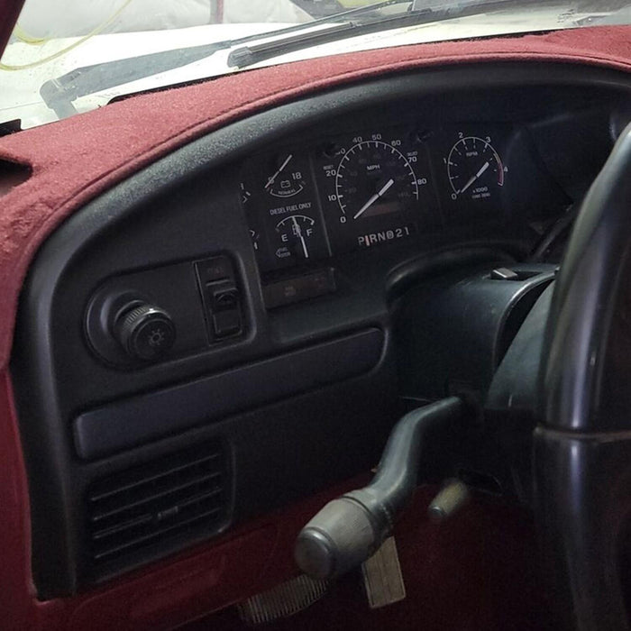 DURAFORCE Instrument Dash Cluster Bezel for GAS 1994-1997 Ford F150 F250 F350 94-96 Bronco