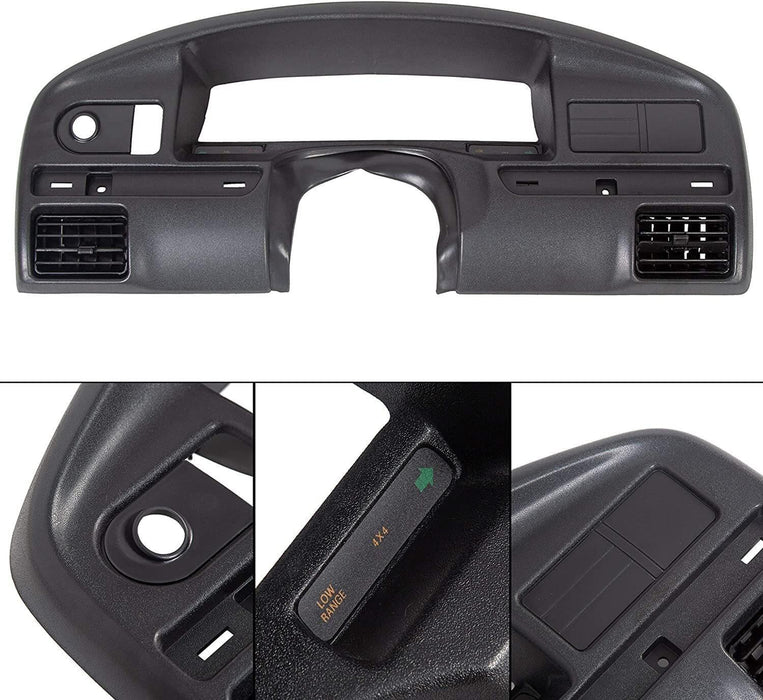 DURAFORCE Instrument Dash Cluster Bezel for GAS 1994-1997 Ford F150 F250 F350 94-96 Bronco