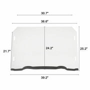 DURAFORCE UTV Full Clear Windshield for 2014-2021 Polaris RZR 900 S RZR 1000 XP 1000 /4