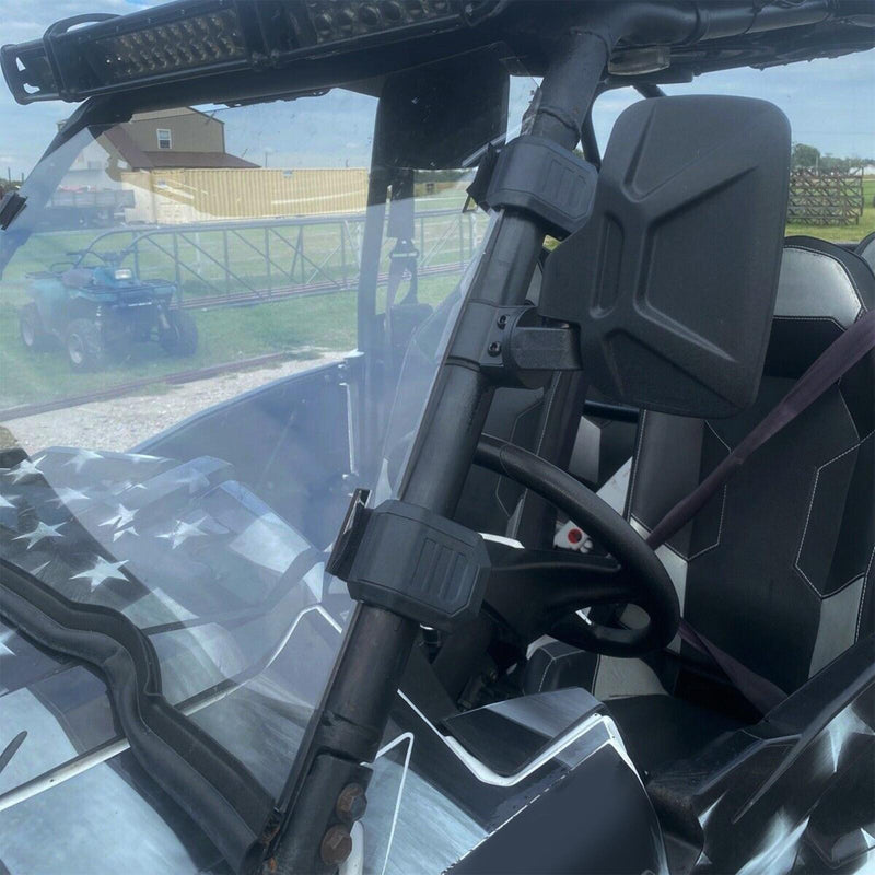 DURAFORCE UTV Full Clear Windshield for 2014-2021 Polaris RZR 900 S RZR 1000 XP 1000 /4