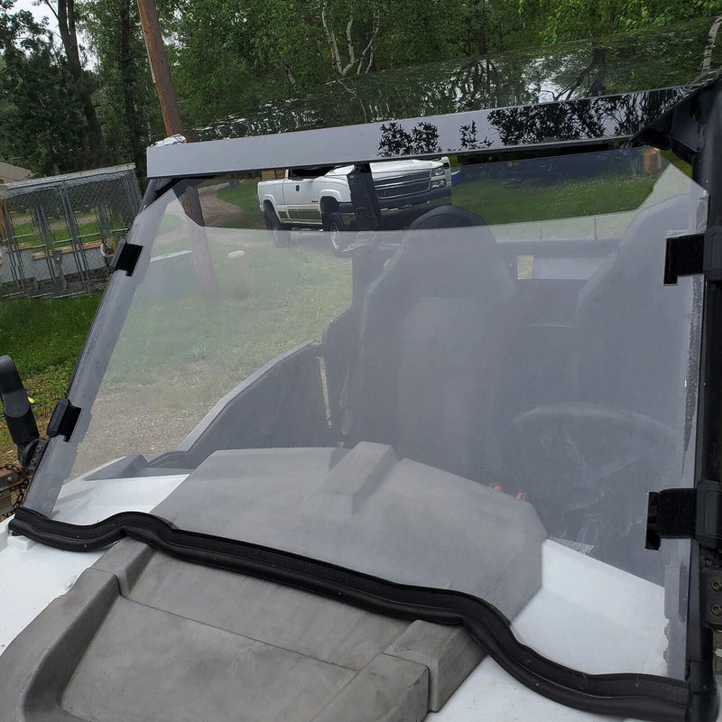 DURAFORCE UTV Full Clear Windshield for 2014-2021 Polaris RZR 900 S RZR 1000 XP 1000 /4