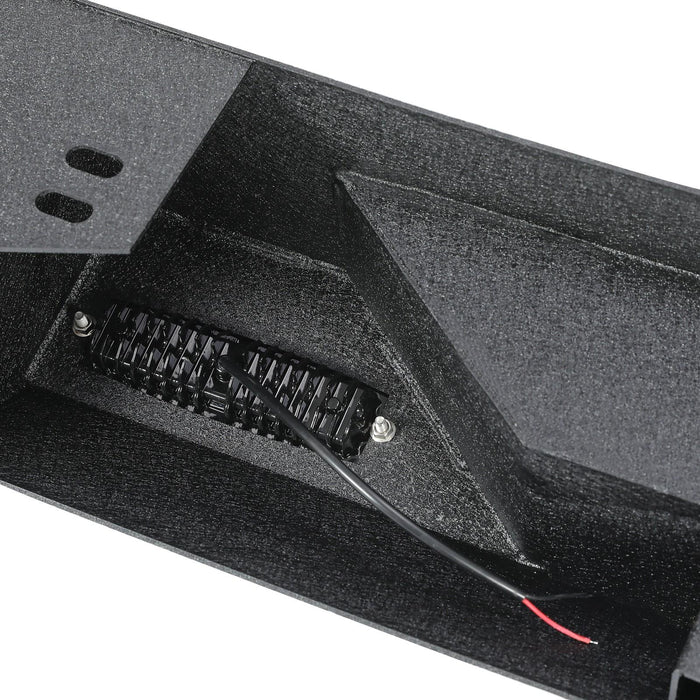 DURAFORCE Rear Bumper W/Led Light D-Rings 2" receiver Fit 87-06 Jeep Wrangler YJ TJ