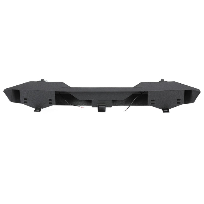 DURAFORCE Rear Bumper W/Led Light D-Rings 2" receiver Fit 87-06 Jeep Wrangler YJ TJ