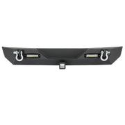 DURAFORCE Rear Bumper W/Led Light D-Rings 2" receiver Fit 87-06 Jeep Wrangler YJ TJ
