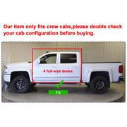 DURAFORCE Underseat Storage Box For 07-18 Chevy Silverado Sierra 1500 2500 3500 Crew Cab