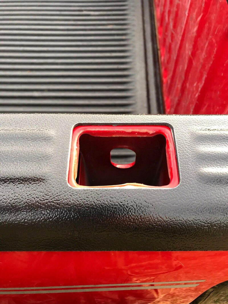 DURAFORCE Black Bed Rail Caps for 1999-2006 Chevy Silverado / GMC Sierra 6'6" Bed 7201151
